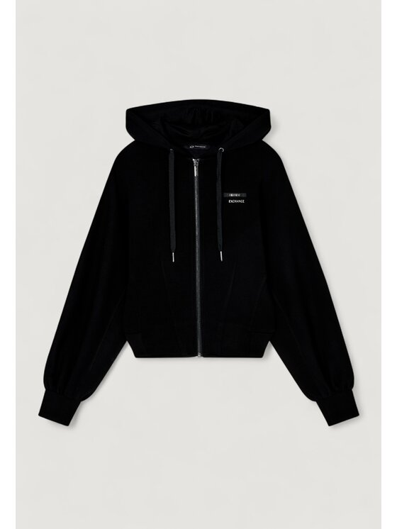 Armani Exchange Armani Exchange Felpa XW000802 AF16111 Nero Balloon Fit