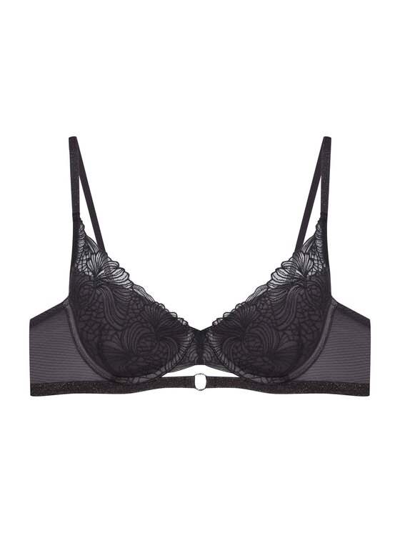 Esotiq Esotiq Biustonosz push-up 41802 Czarny