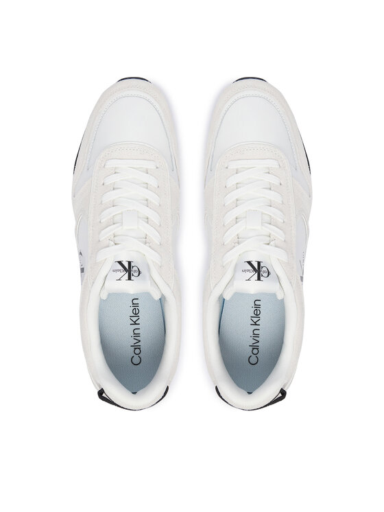 Calvin Klein Calvin Klein Superge Toothy Runner Irregular Lines YM0YM01461 Kremna