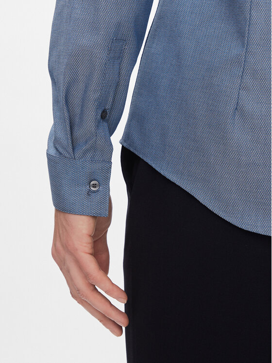 Calvin Klein Calvin Klein Srajca K10K112299 Modra Slim Fit