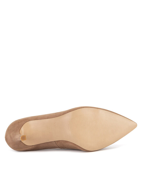 DeeZee DeeZee Pantofi cu toc subțire WYL3660-7 Bej