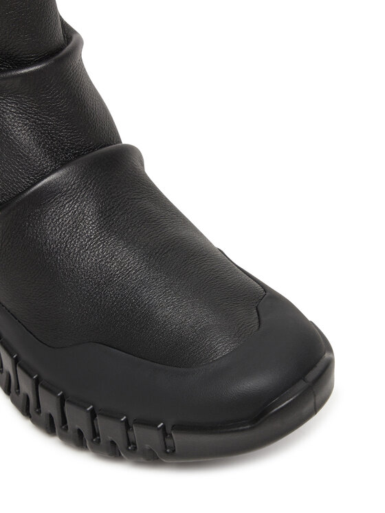 ECCO ECCO Polokozačky Gruuv Pull On Mid FashiOn 21831351052 Černá