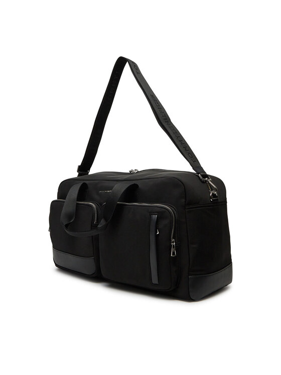 Tommy Hilfiger Tommy Hilfiger Torba Th Business Nylon Duffle AM0AM13382 Crna