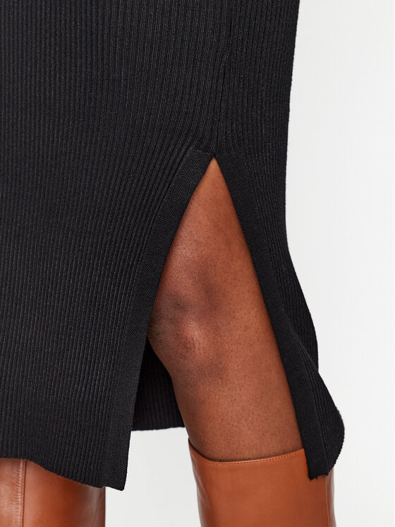 Vero Moda Vero Moda Trikotažinė suknelė 10291686 Juoda Bodycon Fit