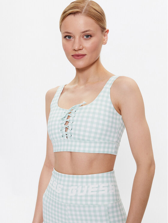 Guess Guess Sportinė liemenėlė Davina V3GP12 MC049 Žalia