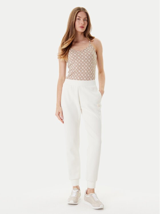 Guess Guess Top V5YP11 MC03W Béžová Slim Fit