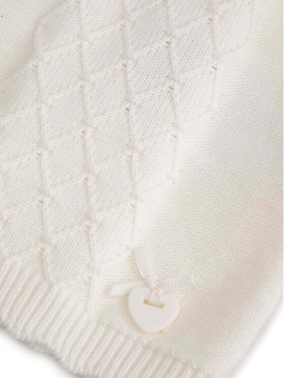 Coccodrillo Coccodrillo Kardiganas WC5172203EBG Écru Regular Fit