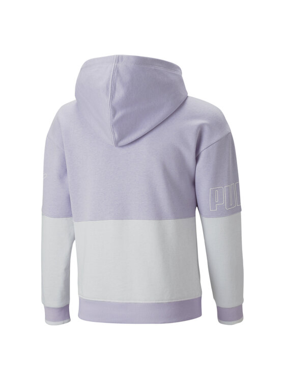 Puma Puma Bluza 673549 Fioletowy Regular Fit
