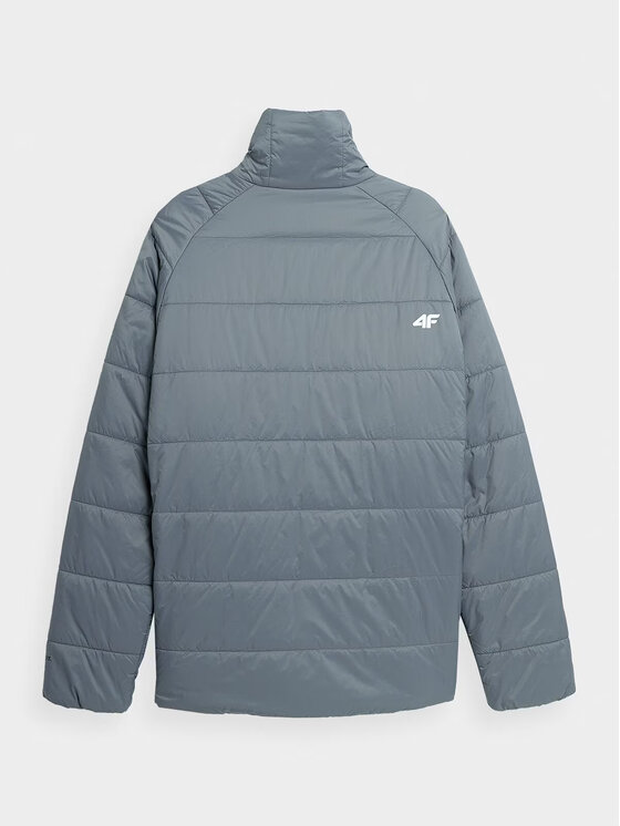 4F 4F Giubbotto piumino 4FSS23TDJAM053-24S Grigio Regular Fit