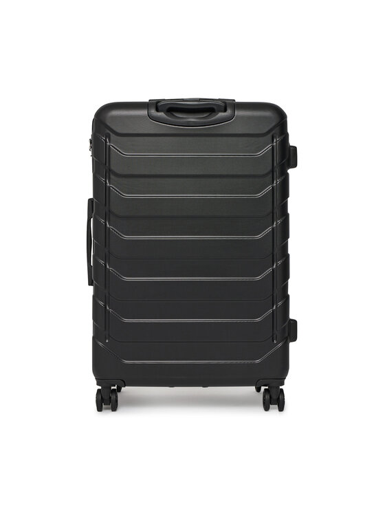 GINO ROSSI Gino Rossi Голям куфар GIN-L-001-05-BLACK Черен