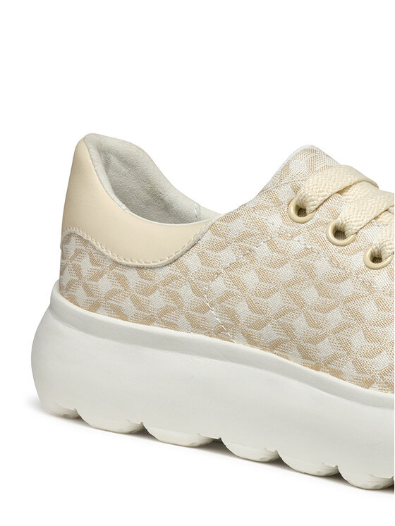 Geox Geox Sneakersy D Spherica Ec4.1 D55TCD 0DSBC C1122 Béžová