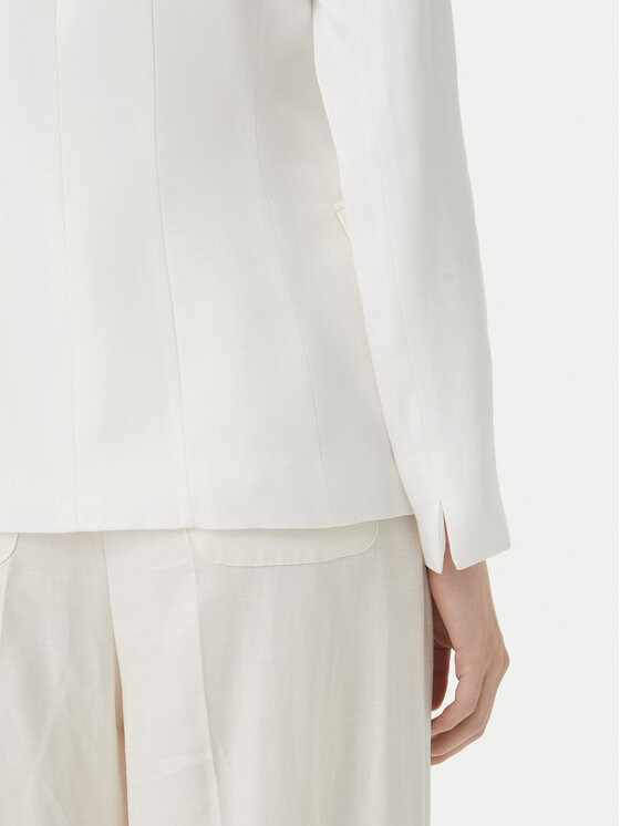 Marella Marella Giacca da abito Charme 2613041172 Bianco Regular Fit