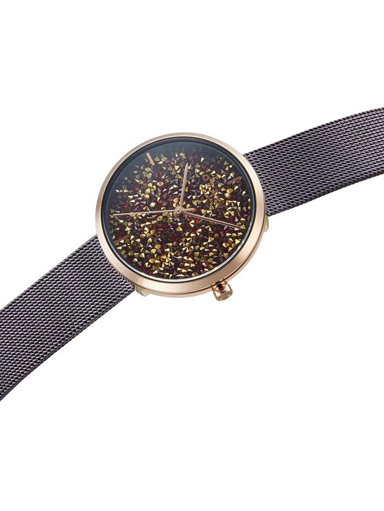 Obaku Obaku Zegarek V289LHVNMN Brązowy