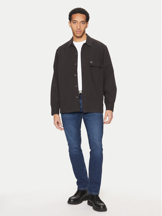 Calvin Klein Jeans Calvin Klein Jeans Koszula J30J326724 Czarny Regular Fit