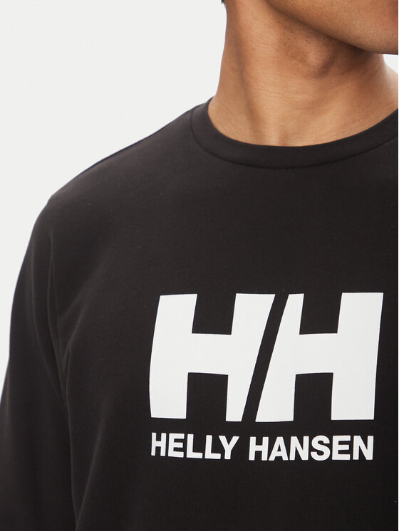 Helly Hansen Helly Hansen Bluză Logo Crew 30395 Negru Regular Fit