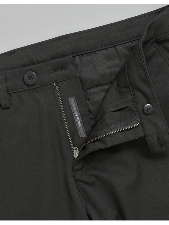 Borgio Borgio Chinosy altino Czarny Slim Fit