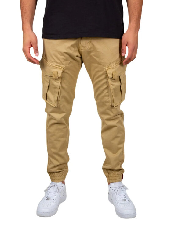 Alpha Industries Alpha Industries Spodnie materiałowe Spy 116203 Beżowy Slim Fit