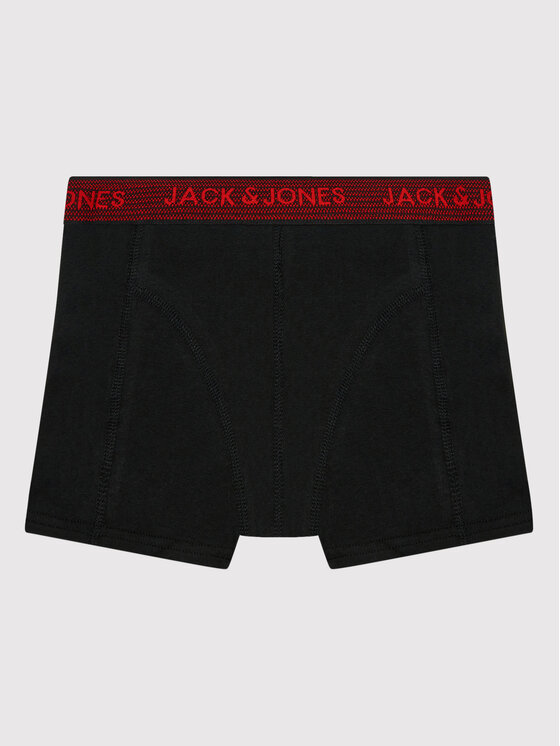 Jack&Jones Junior Jack&Jones Junior Set od 3 para bokserica Waistband 12203513 Crna