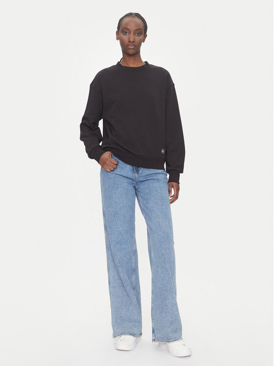 Calvin Klein Jeans Calvin Klein Jeans Mikina LV047B238G Černá Regular Fit