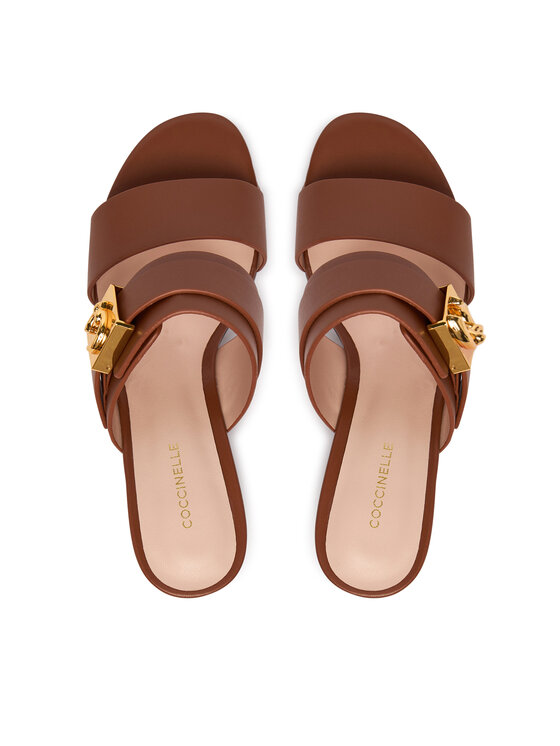 Coccinelle Coccinelle Чехли C-Me E4 U7Q 17 02 01 Кафяв