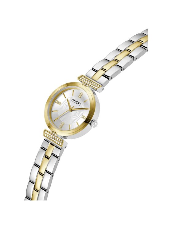 Guess Guess Hodinky GW0762L Stříbrná