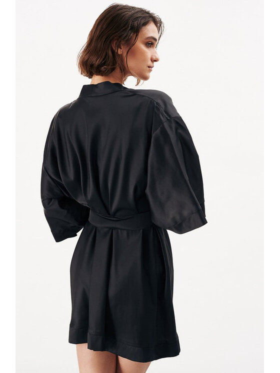 Love and Hate Love and Hate Accappatoio Dora Nero Ladies Fit