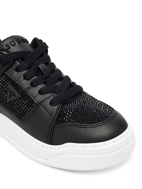 Guess Guess Sneakersy FLTDL2 LEA12 Czarny