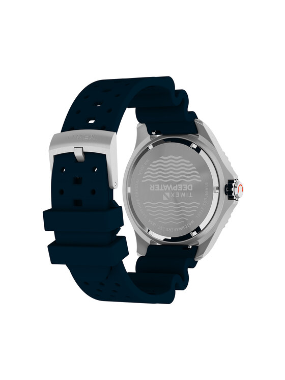 Timex Timex Zegarek Deepwater Meridian TW2W81500 Srebrny