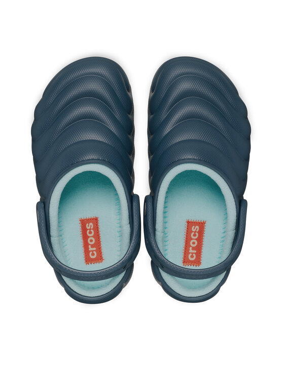 Crocs Crocs Şlapi Classic Lined Overpuff Clog 210059 Albastru