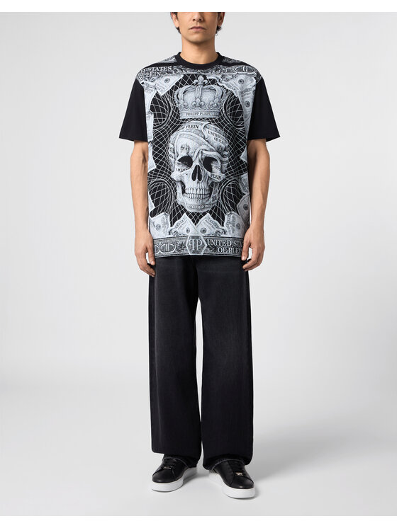 PHILIPP PLEIN PHILIPP PLEIN T-shirt 31087 Nero Regular Fit