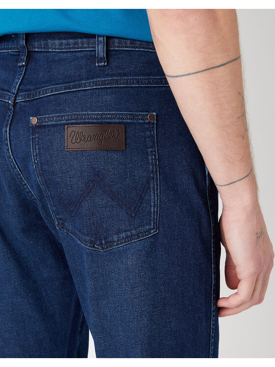 Wrangler Wrangler Jeansy FRONTIER Niebieski Regular Fit