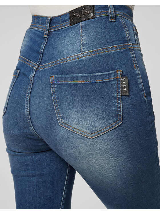 PHILIPP PLEIN PHILIPP PLEIN Jeansy 30931 Světle modrá