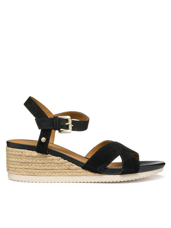 Geox Geox Espadrilles D Ischia Corda D55HHB 00020 C9999 Fekete