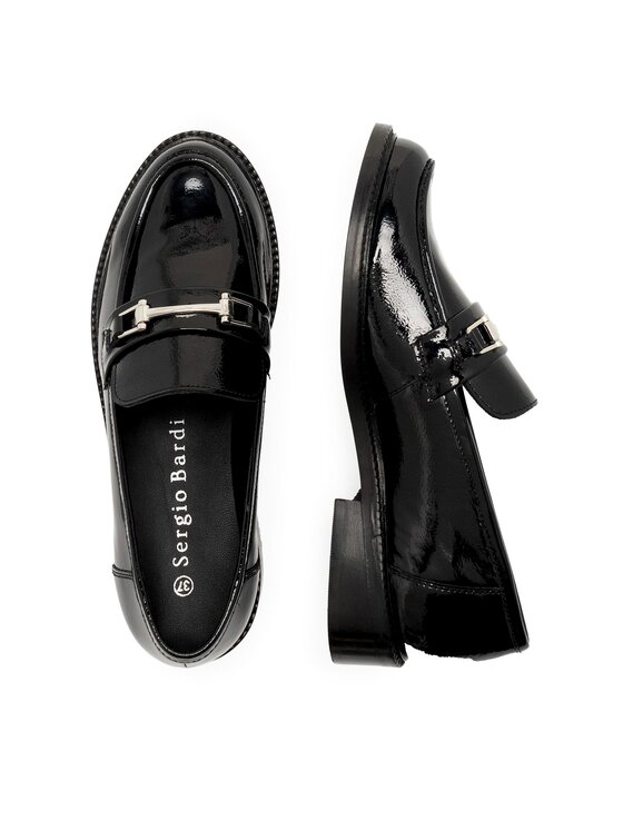 Sergio Bardi Sergio Bardi Loaferke WI16-A1019-01SB Črna