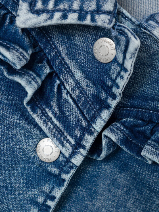 NAME IT NAME IT Jeansjacke Emma 13226505 Blau Regular Fit
