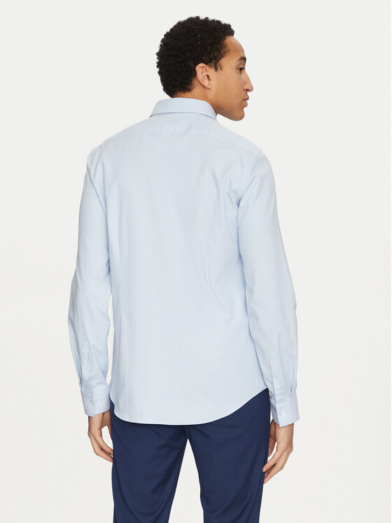 Calvin Klein Calvin Klein Košeľa K10K114307 Modrá Slim Fit