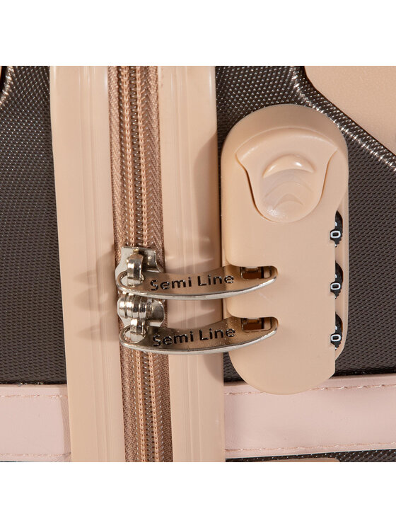 Semi Line Semi Line Srednji kovček T5508-2 Rjava