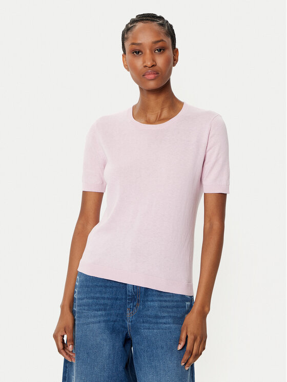Weekend Max Mara Weekend Max Mara Sweter Zibetto 2515361041 Różowy Regular Fit