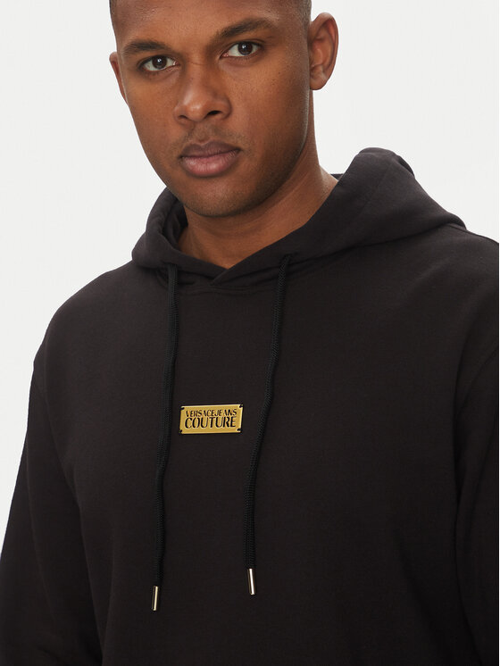 Versace Jeans Couture Versace Jeans Couture Felpa 78GAIT08 Nero Regular Fit