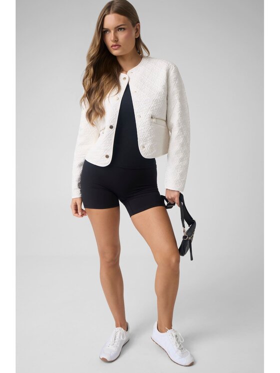 Guess Guess Bunda pro přechodné období 183680 Bílá Classic Fit