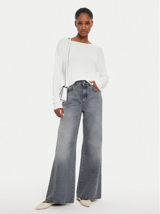 United Colors Of Benetton United Colors Of Benetton Μπλουζάκι 103CD10AV Λευκό Regular Fit