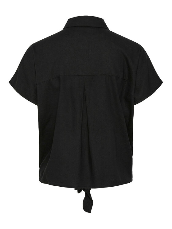 Pieces Pieces Cămașă Pia 17154736 Negru Regular Fit