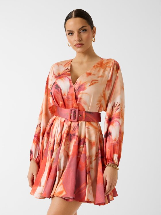 Marciano Guess Marciano Guess Kleid für den Alltag 181765 Orange Classic Fit