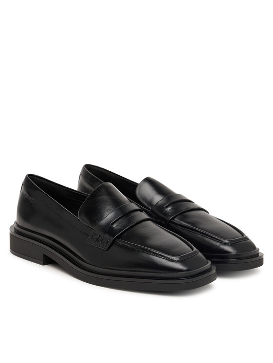 Calvin Klein Calvin Klein Loafers Square Loafer Lth HW0HW03183 Nero
