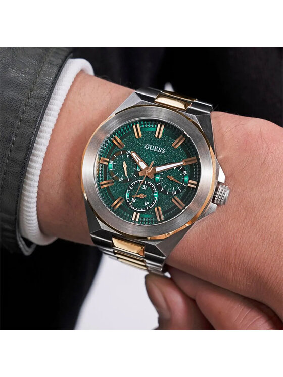 Guess Guess Zegarek GW0798G3 Srebrny