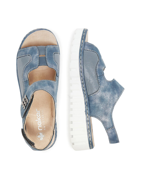 Rieker Rieker Sandalen V1389-12 Blau