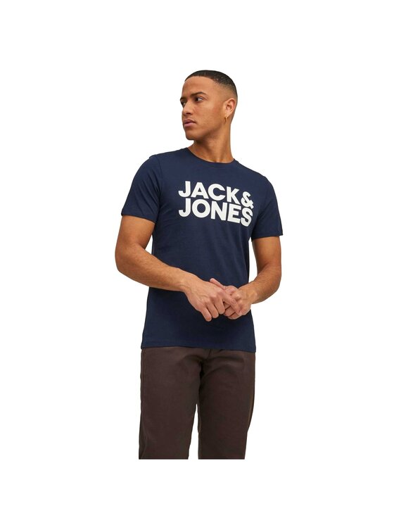 Jack & Jones Jack & Jones T-Shirt 25260 Kolorowy Comfort Fit