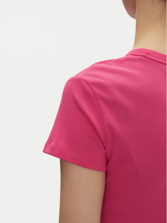 HUGO HUGO T-krekls Delanor_2 50539132 Rozā Cropped Fit