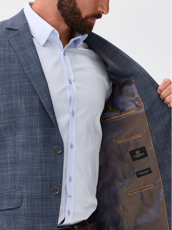 Evenemen Evenemen Marynarka Nunes Granatowy Slim Fit