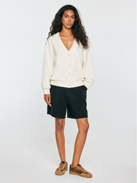 BIG STAR BIG STAR Bluza ELISA Kremowy Comfort Fit